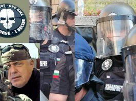 Милиционери с божествено усещане за себе си; Снимки: Интернет; Колаж: редакцията
